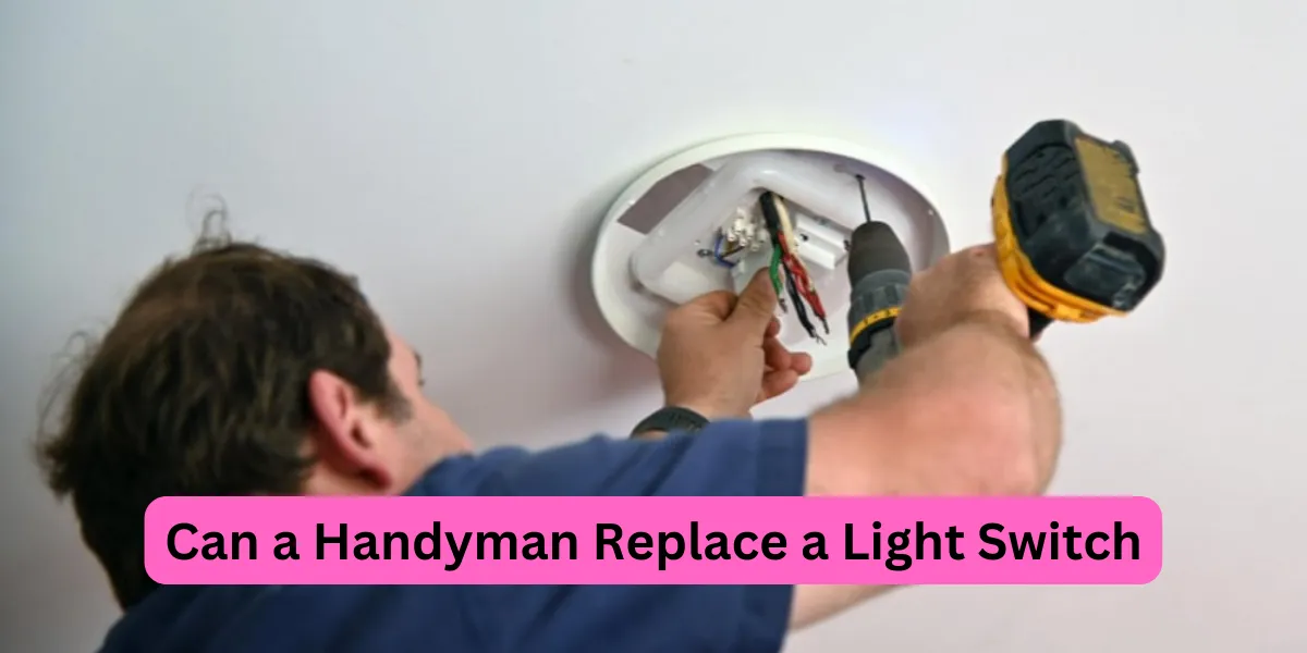 Can a Handyman Replace a Light Switch