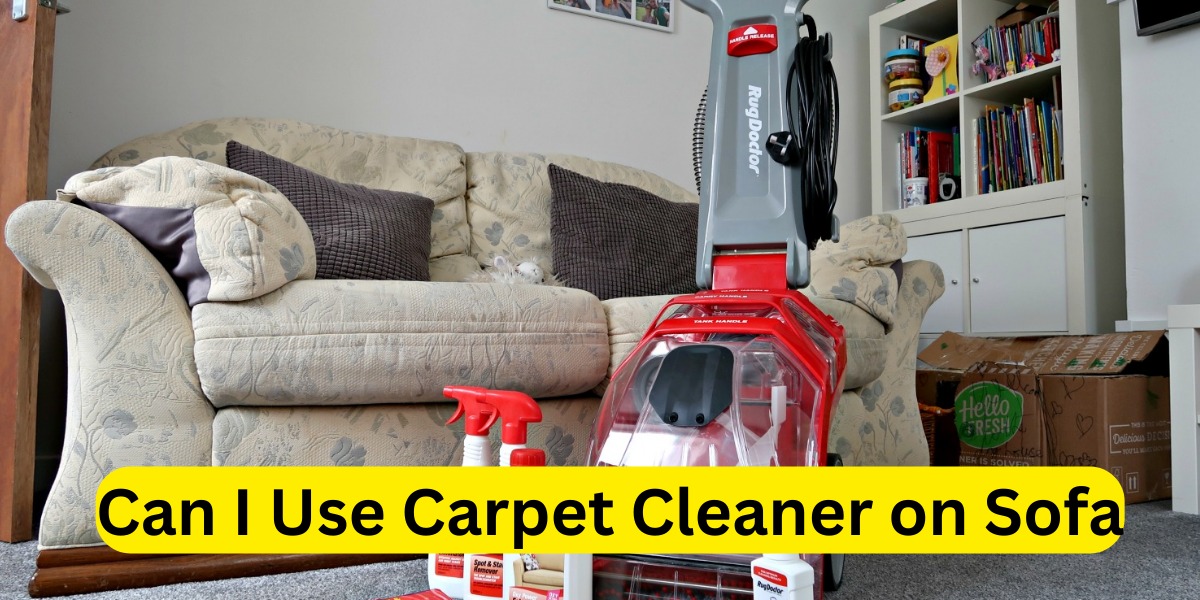 Can I Use Carpet Cleaner on Sofa